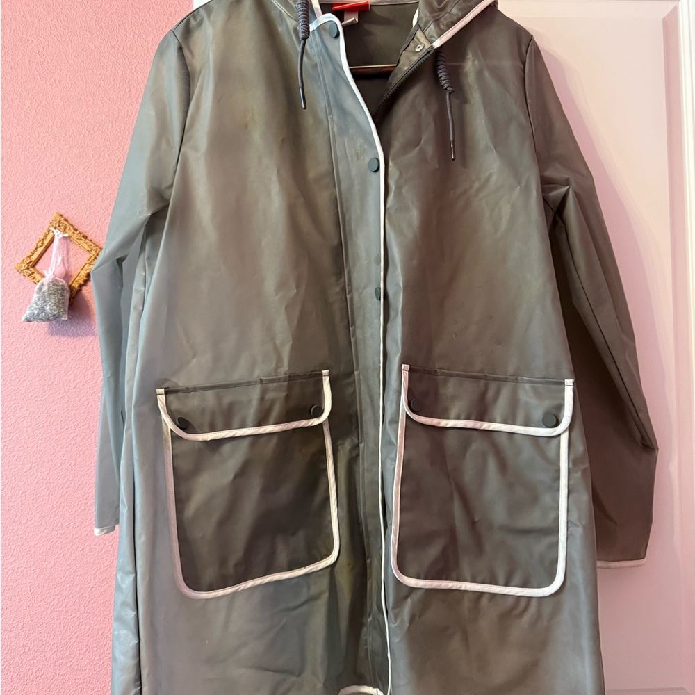 Hunter Gray Raincoat